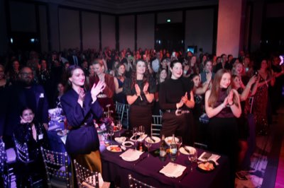 Applaus im Publikum der GALA